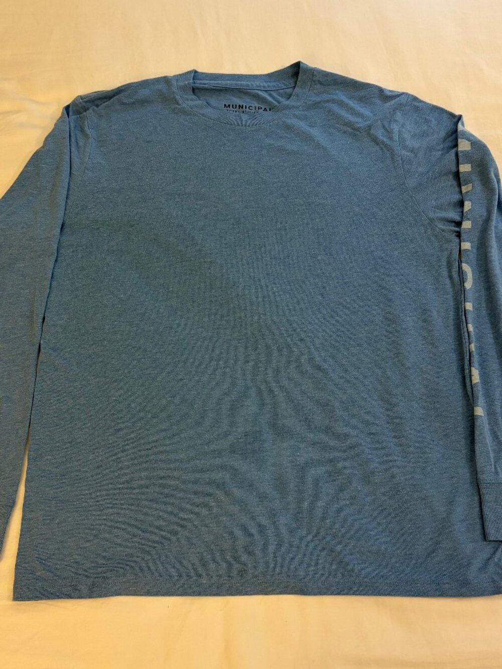 Municipal Sport Utility Gear Blue Long-sleeved Shirt Men's Medium